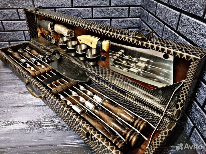 Шашлычный набор для шашлыка шампура