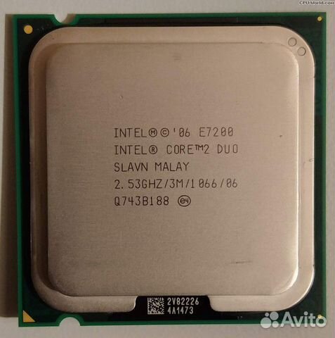 Процессоры Intel 775
