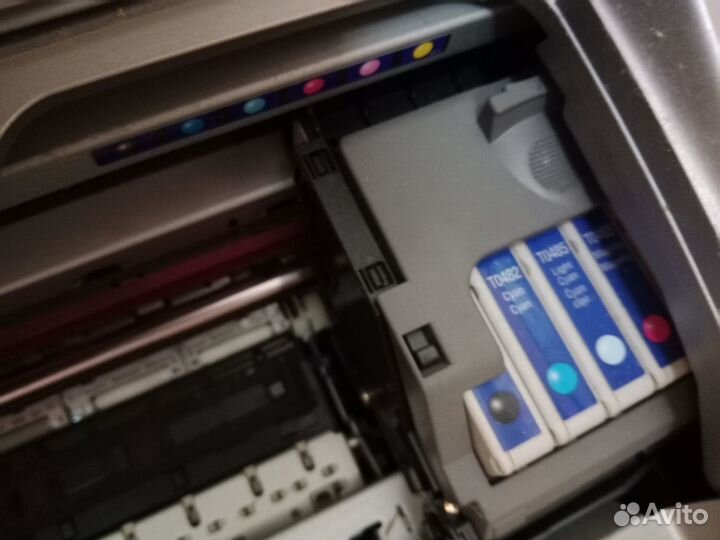Принтер струйный цветной Epson +лоток д/дисков