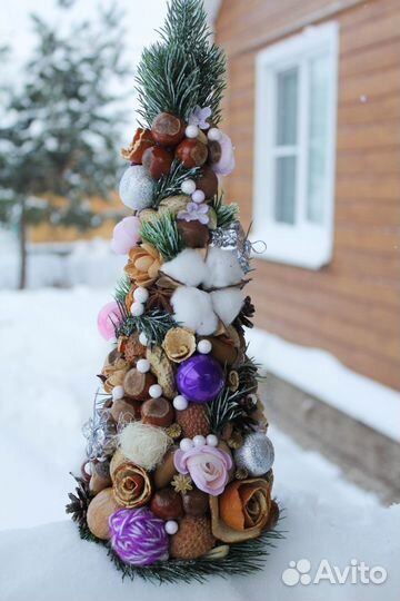 Елка новогодняя ручная работа украшение