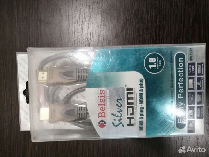 Кабель hdmi-hdmi 1.8м