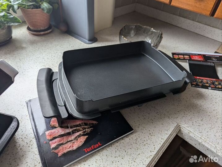 Электрогриль tefal optigrill elite + противень