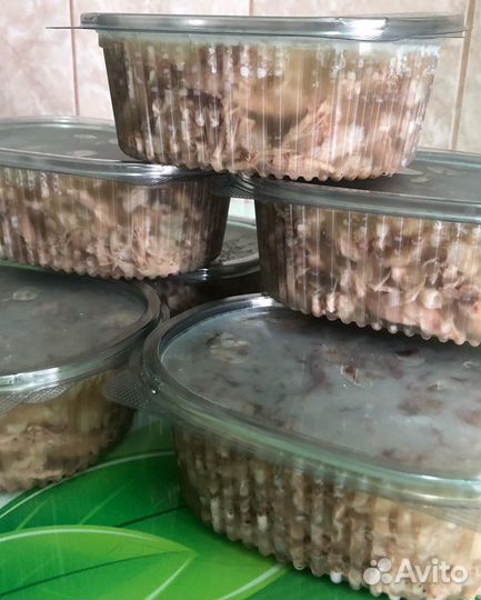 Холодец домашний,сало солёное