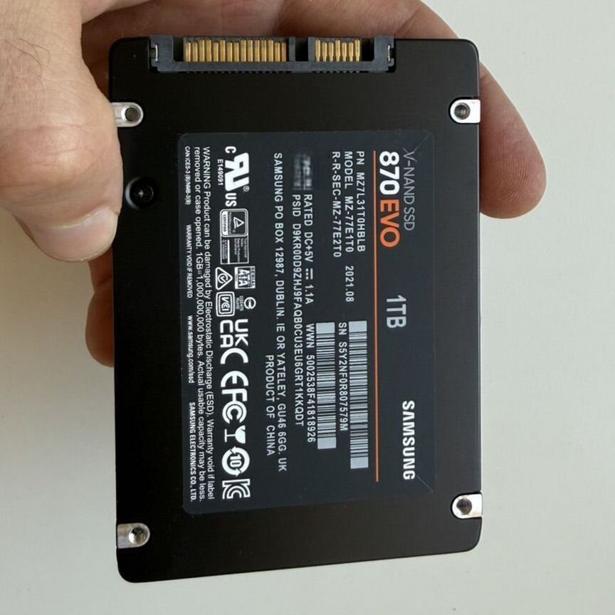 samsung 870 evo - Жёсткие диски и SSD для хранения данных - купить