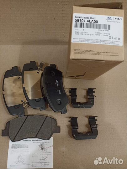 Тормозные колодки на hyundai / kia