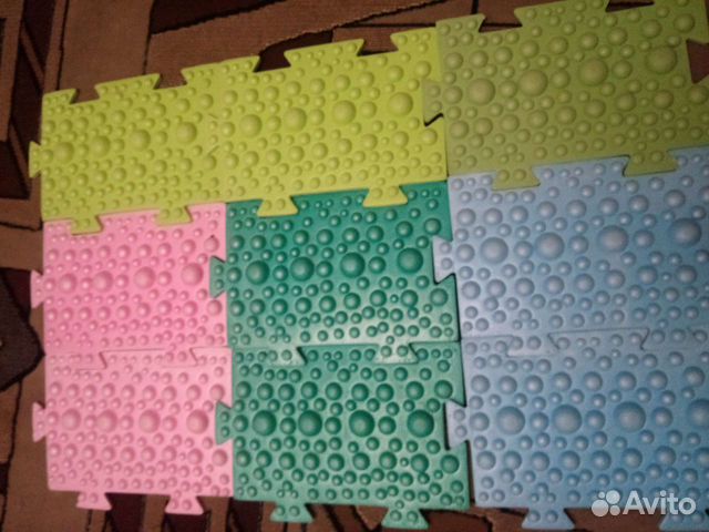 Коврик-пазл ортопедический