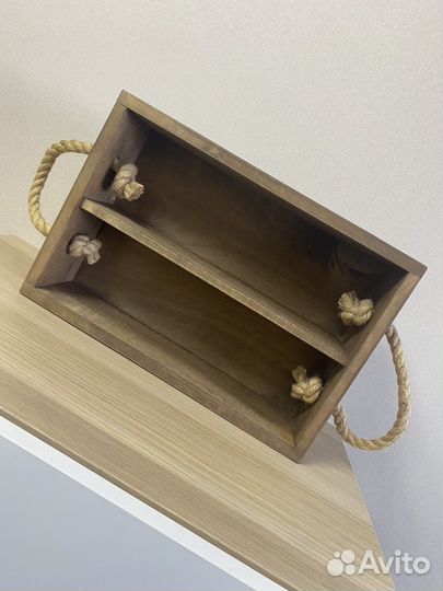 Коробка подарочная деревянная