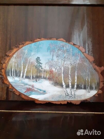 Картины на срезах