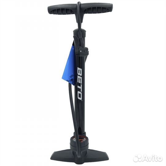 Насос велосипедный beto, напольный, стальной опт