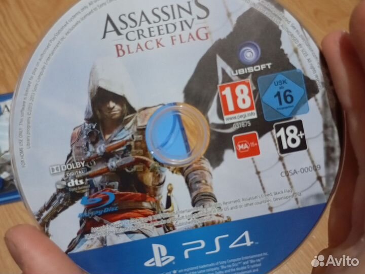 Диски на ps4 assasin creed