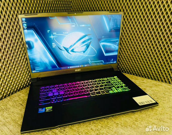 Msi Katana17.3 144Hz i7-12Gen RTX4060 16Gb DDR5 Пу