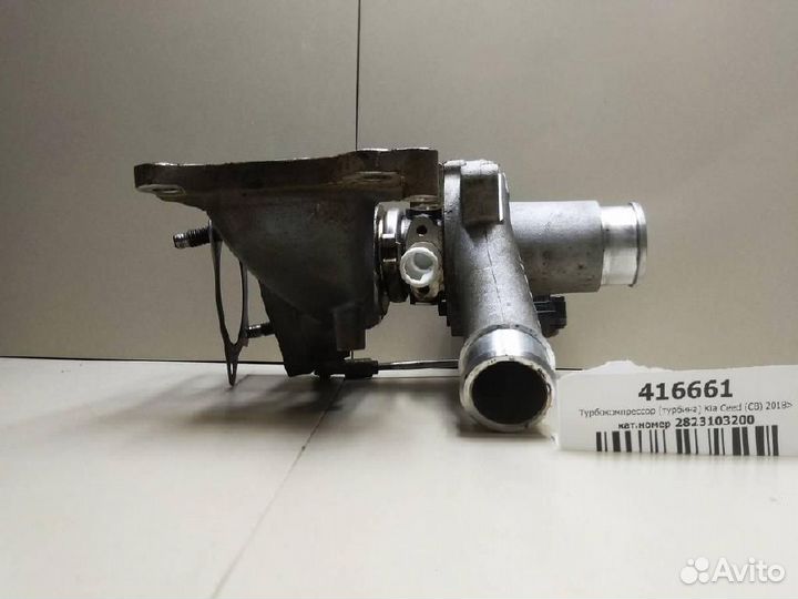 Турбокомпрессор (турбина) Kia Ceed