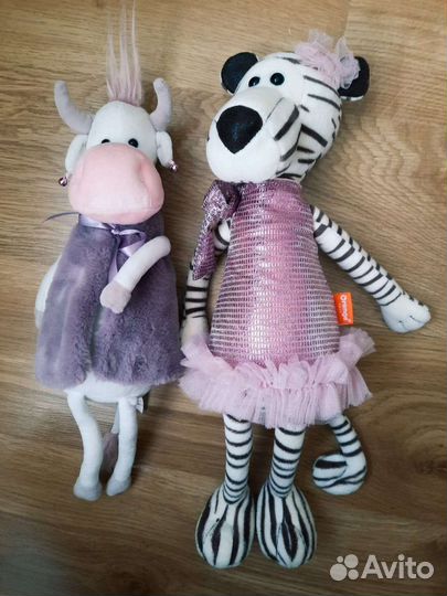 Игрушки orange toys корова и тигрица