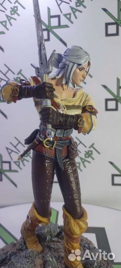 Цири, Witcher 3:wild hunt, фигурка