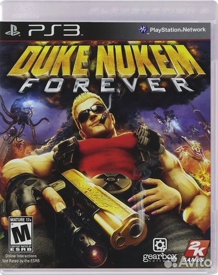 Duke Nukem Forever PS3, английская версия