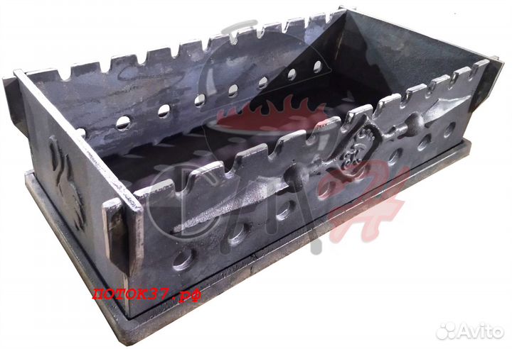 Мангал чугунный 