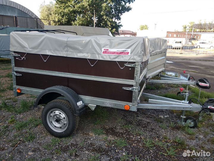 Прицеп легковой 2,0 Крепыш 2-й борт