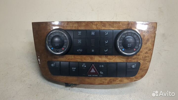 Переключатель отопителя Mercedes R W251 2005, 2008