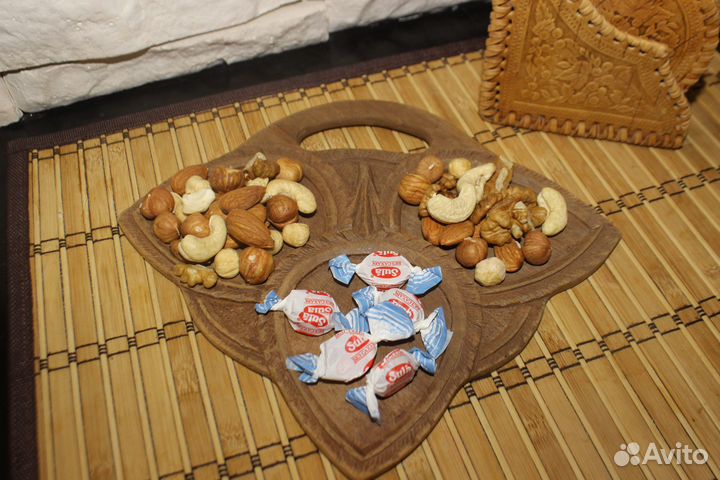 Менажница (Индия) деревянная