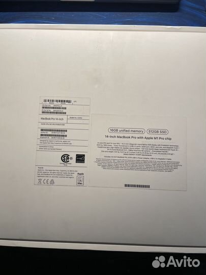 Macbook Pro 14 M1 Pro 16 512