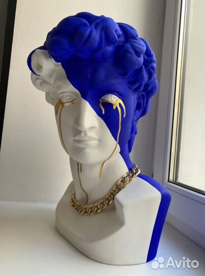 Голова Давида дизайнерская (заказ 1-2 дня)