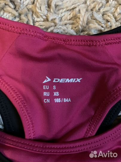 Майка топ женская для фитнеса demix новая