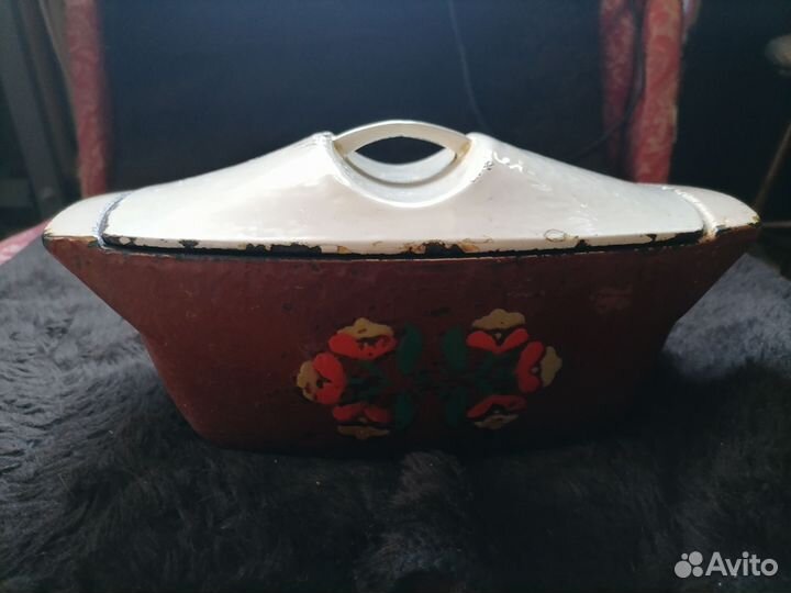 Утятница чугунная СССР