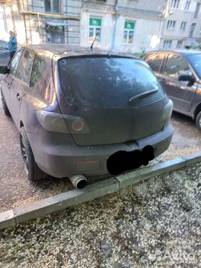 Крышка багажника mazda 3 bk хэтчбек