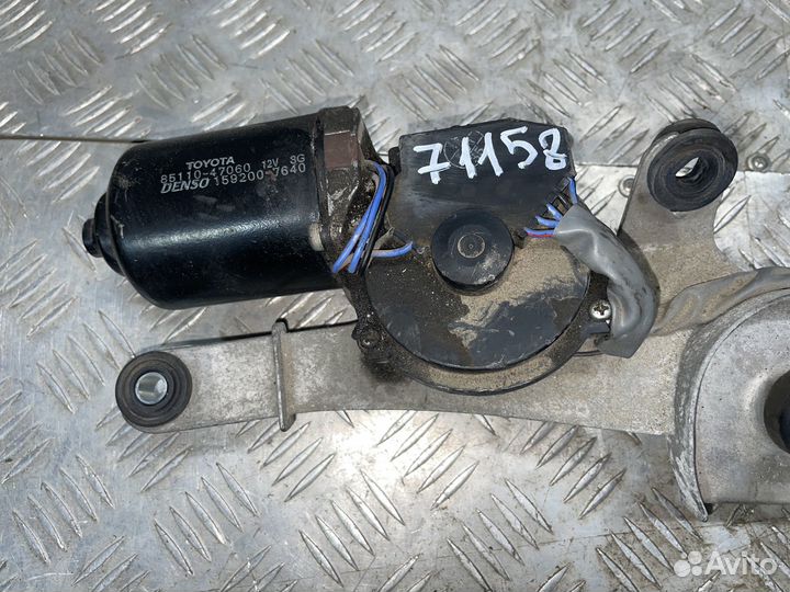 Трапеция дворников Toyota Prius 20 (левый руль, СШ