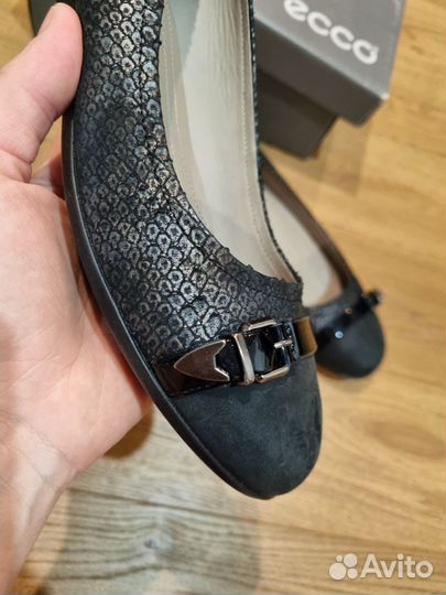 Балетки ecco 41 размер кожа