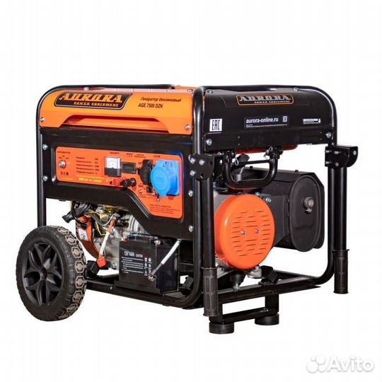 Бензогенератор Aurora AGE 7500DZN с блоком автомат