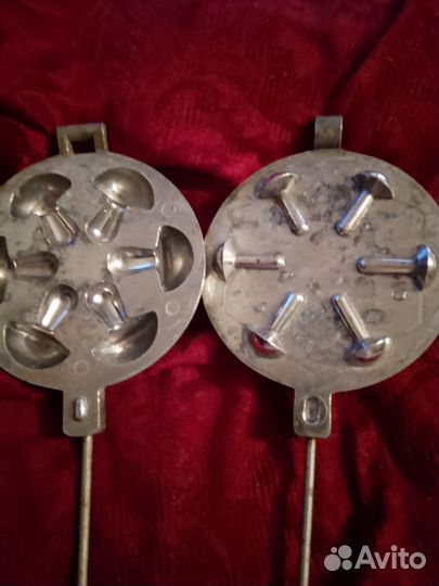 Вафельница грибок СССР