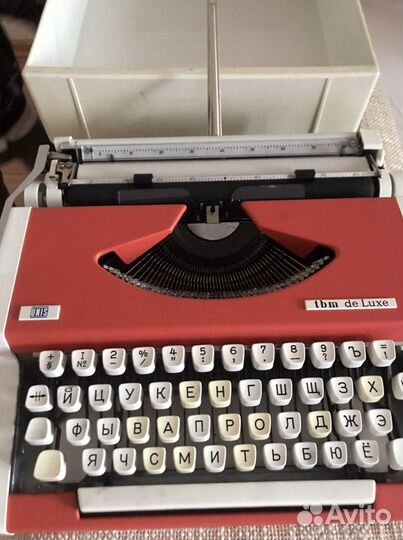 Печатная машинка unis tbm de luxe югославия