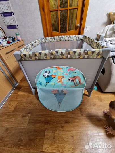 Манеж детский складной