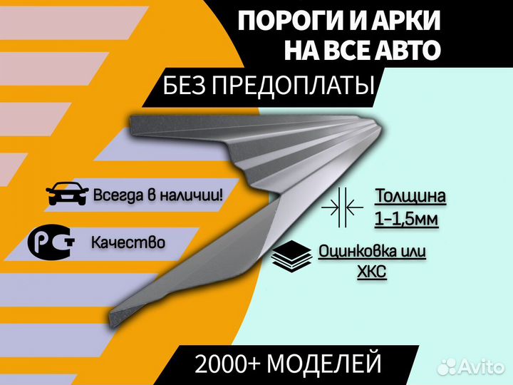 Ремкомплект порогов Honda CR-V