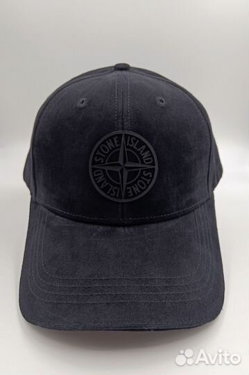 Кепка Бейсболка Stone island черная