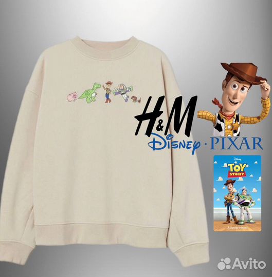 Свитшот hm M Дисней Pixar История игрушек