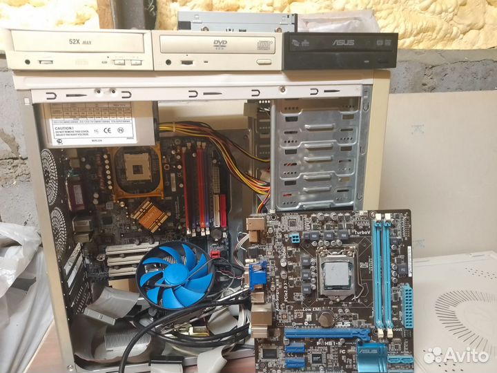 Продам запчасти на компьютер и компьютер