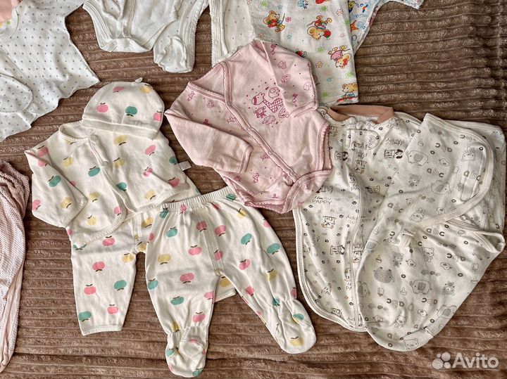 Детская одежда пакетом для девочки 56-62 р