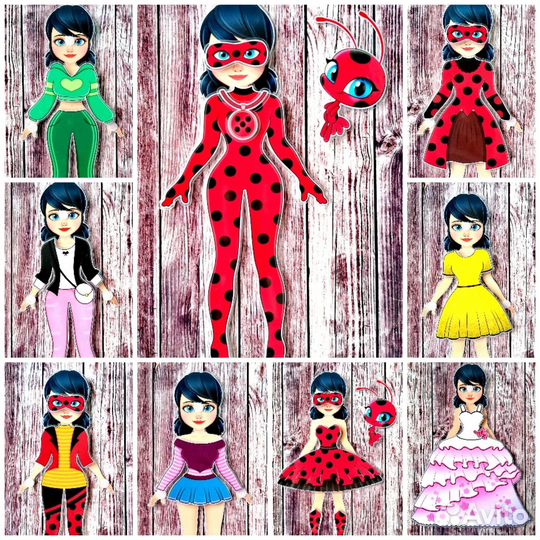 Леди Баг Wednesday кукла Уэнсдей