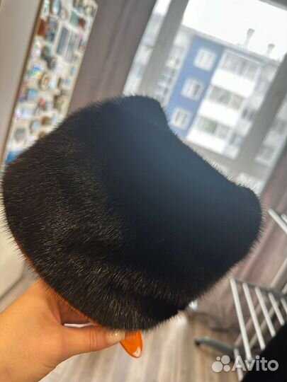 Шапка норковая зимняя женская