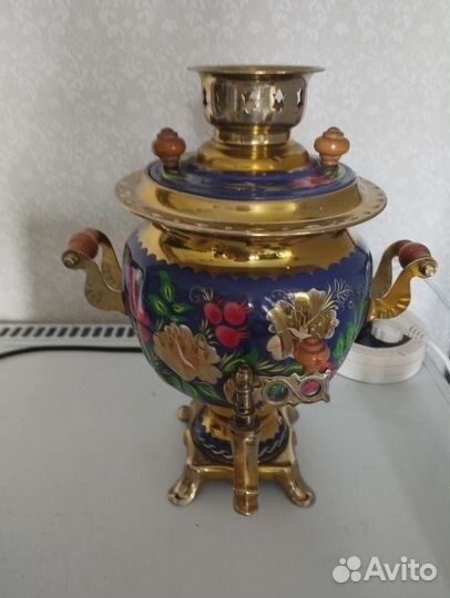 Самовар электрический расписной