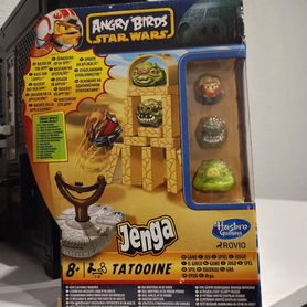 Angry birds star wars Jenga tatooine