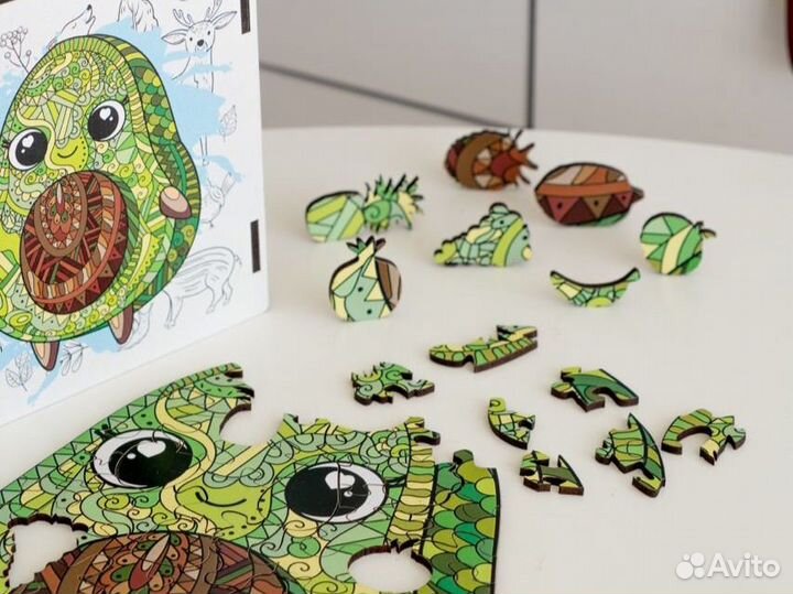 Пазлы головоломка 100 элементов новые