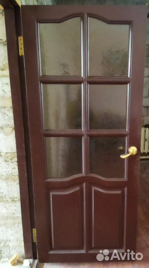 Дверь деревянная бу