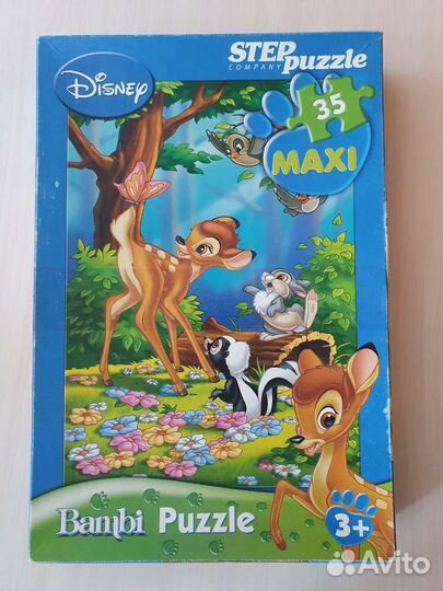 Пазл макси крупный для малышей