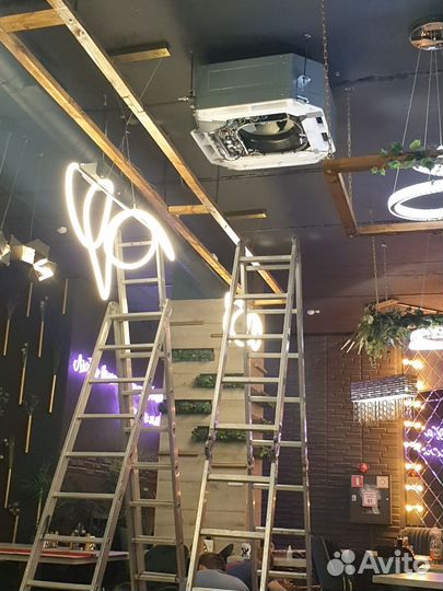 Монтаж установка сплит систем кондиционеров