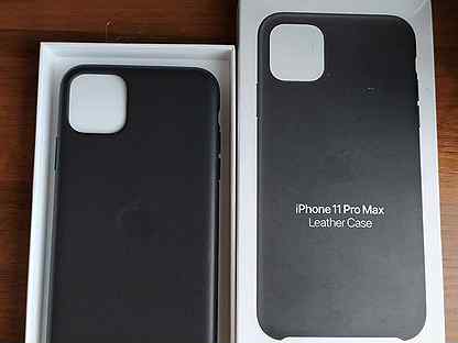 Чехол на iPhone 11 pro max Leather original