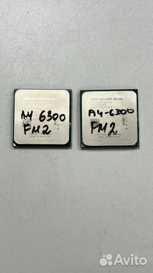 Процессор бу AMD A4-6300 3,7 ггц, FM2, 1 Мб, 2 ядр