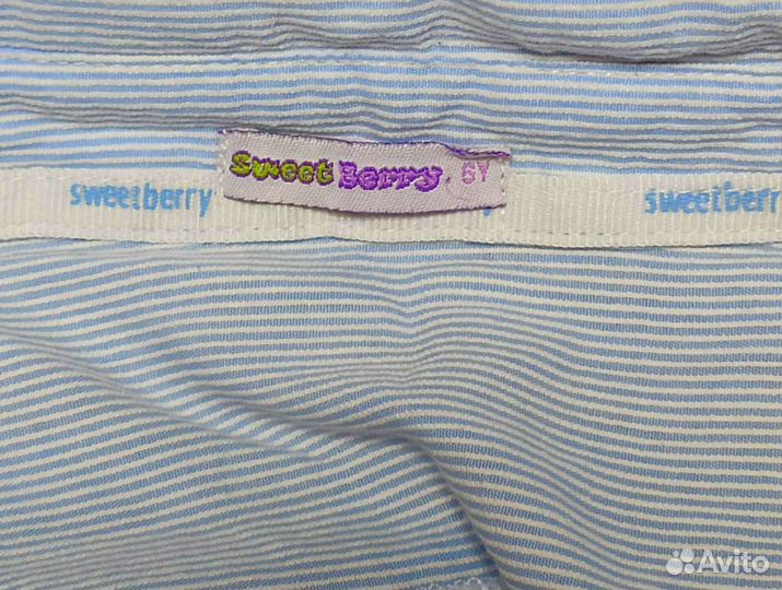 Рубашка х/б р-р 116-122